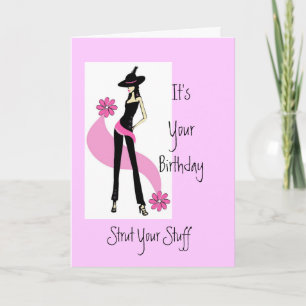 True Diva Babyboomer Birthday Card for Women