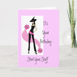 True Diva Babyboomer Birthday Card for Women