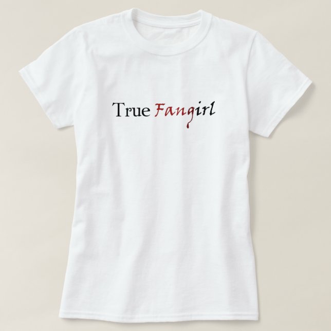 True Fang Girl T-Shirt (Design Front)