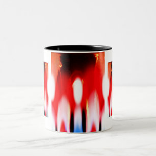 True Flames Two-Tone Coffee Mug