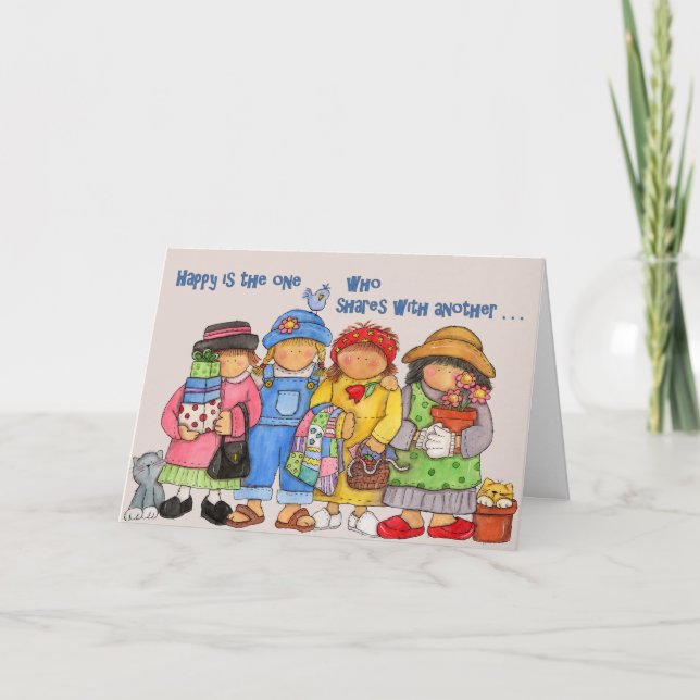 True Friend - Greeting Card (Front)