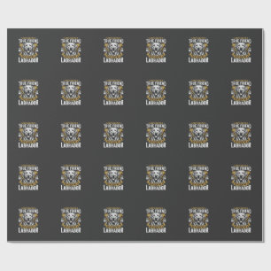 True Friend Labrador Dog Wrapping Paper