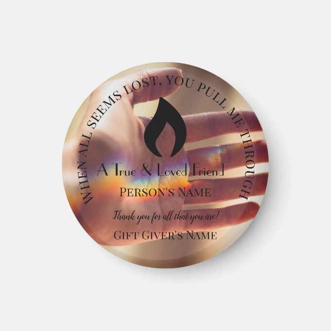 True Friend Magnet by HAMbyWG (Front)
