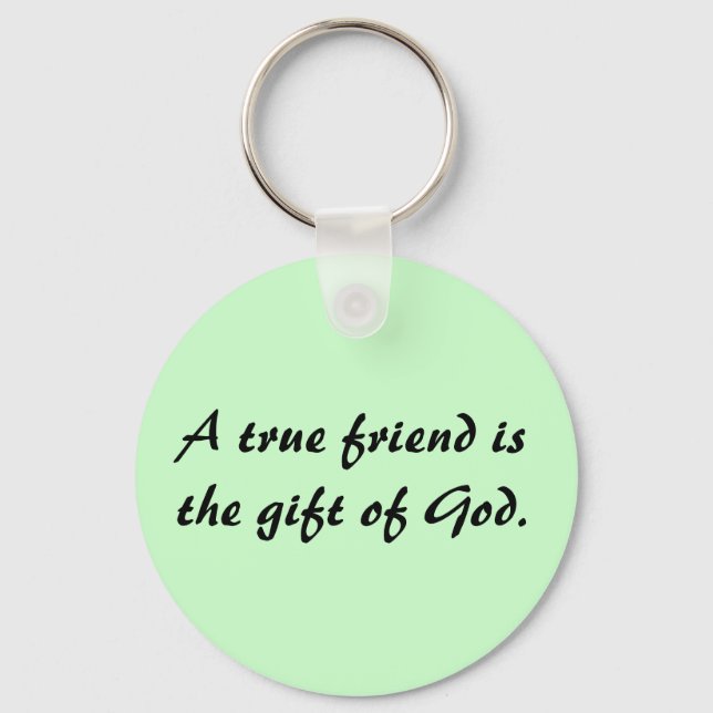 True Friends Key Ring (Front)