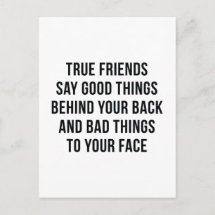 True Friends Postcard