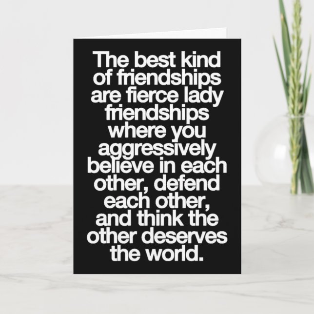 TRUE FRIENDSHIP ***HAPPY BIRTHDAY**** CARD (Front)
