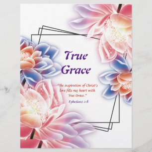 True Grace Poem Personalised Paper