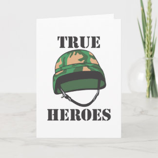 True Heroes Greeting Cards