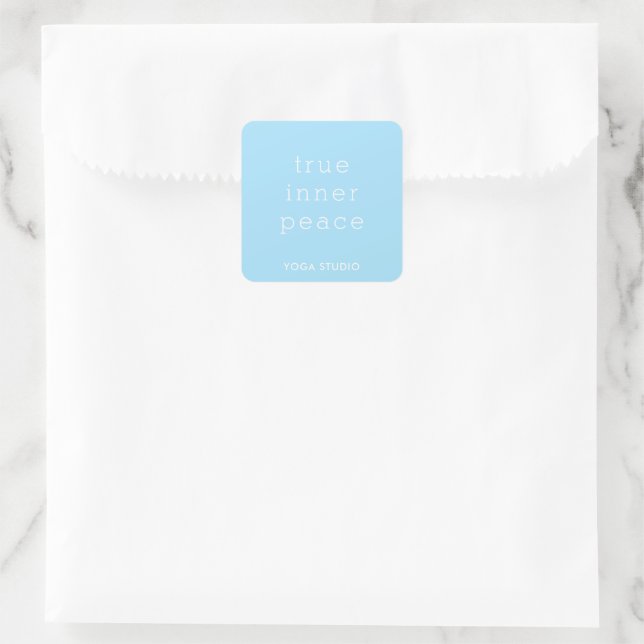 "True Inner Peace"  sticker (Bag)