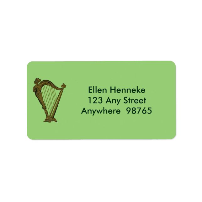 True Irish Hearts Label (Front)