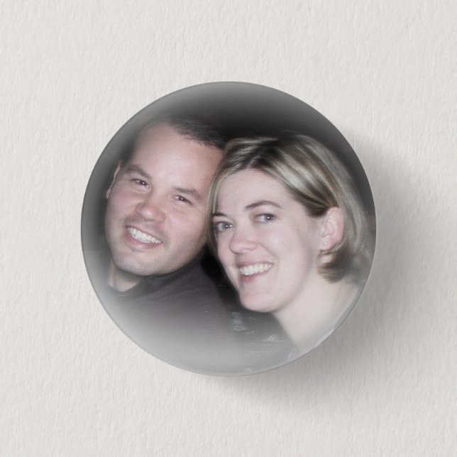 True love! 3 cm round badge (Front)