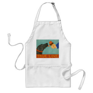 True Love-Apron Stephen Huneck Standard Apron
