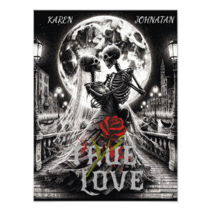 True Love Beyond , Custom Names  Photo Print