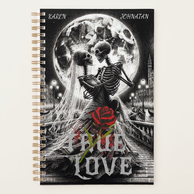 True Love Beyond , Custom Names  Planner (Front)