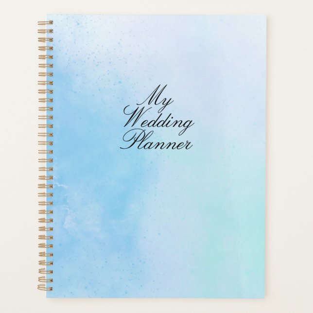 True Love Blue  Wedding Planner (Front)