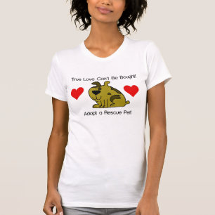 True Love Can't Be Bought - Dog T-Shirt