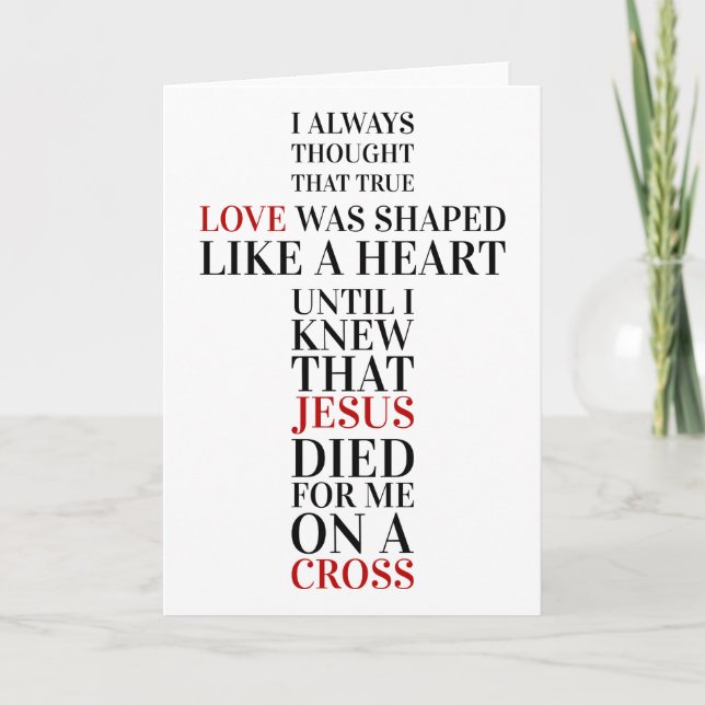 True love card (Front)