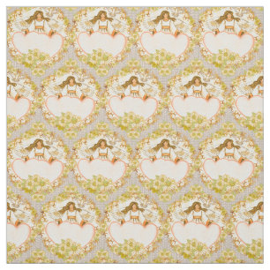 True Love Christian Angel Fabric