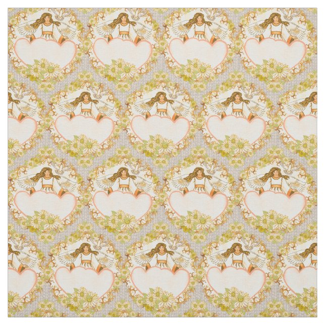 True Love Christian Angel Fabric (Swatch)
