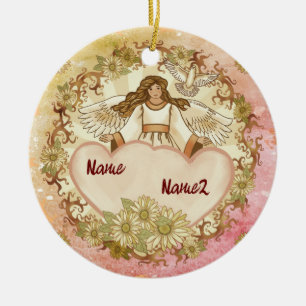 True Love Christian Angel  ornament