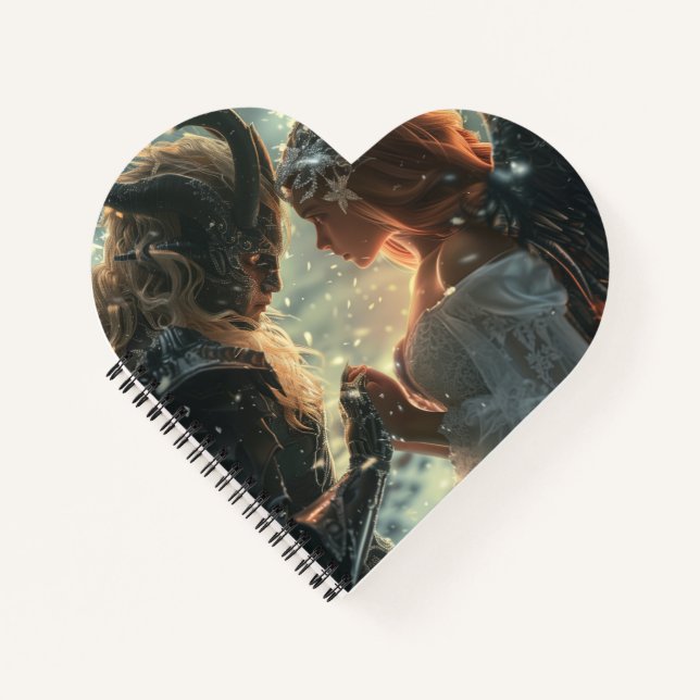 True Love Digital Art Notebook (Front)