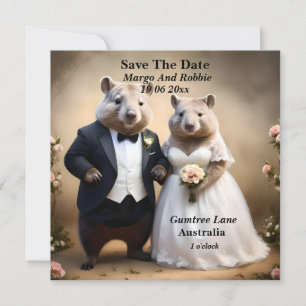 "True Love Down Under: Wombats Tying The Knot Save The Date