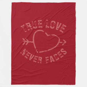 True Love Fleece Blanket