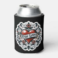 True Love Heart Tattoo Sticker Style Artistic