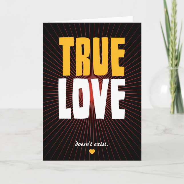 True Love Holiday Card (Front)
