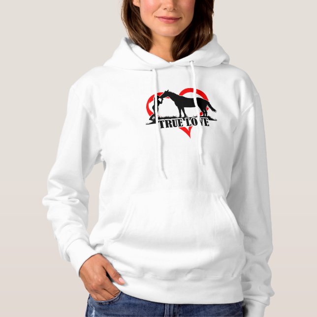 True Love (Horse) Hoodie (Front)