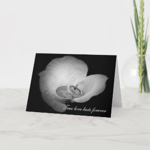 True love lasts forever card