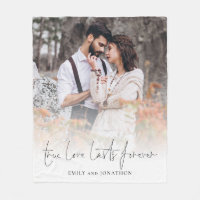 True Love Lasts Forever Couple Photo Overlay