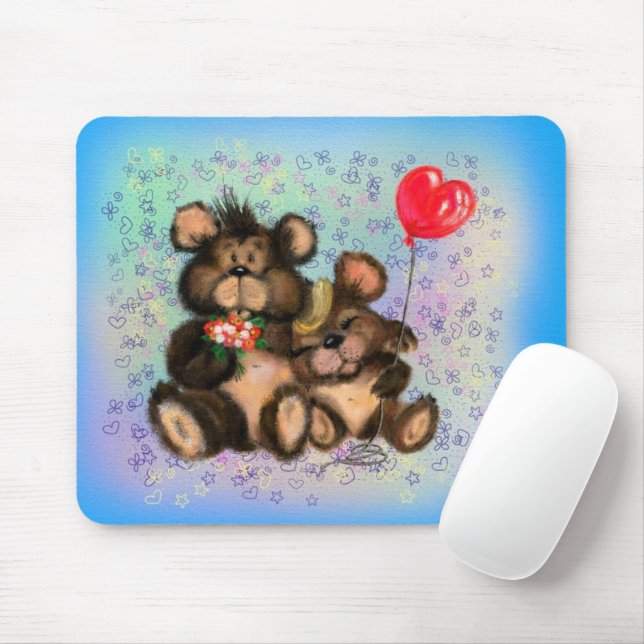 True Love Mouse Mat (With Mouse)