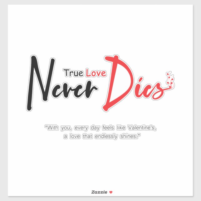 True love never dies  (Sheet)