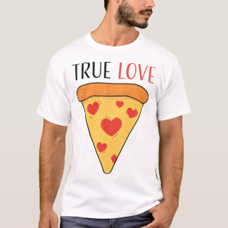 True Love Pizza Girls Boys Kids T-Shirt
