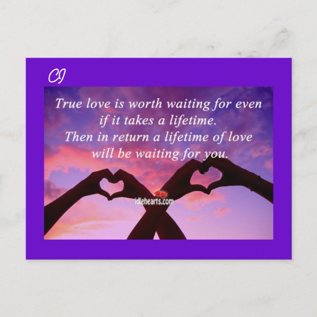 True Love - Postcard (Front)