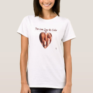 "True Love Sees No Colour" logo Shirt