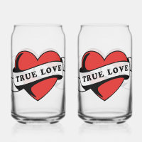 True Love Tattoo Heart | Classic Romance Design
