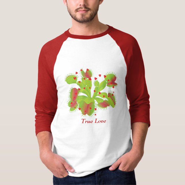 True Love Venus Flytrap T-Shirt (Front)