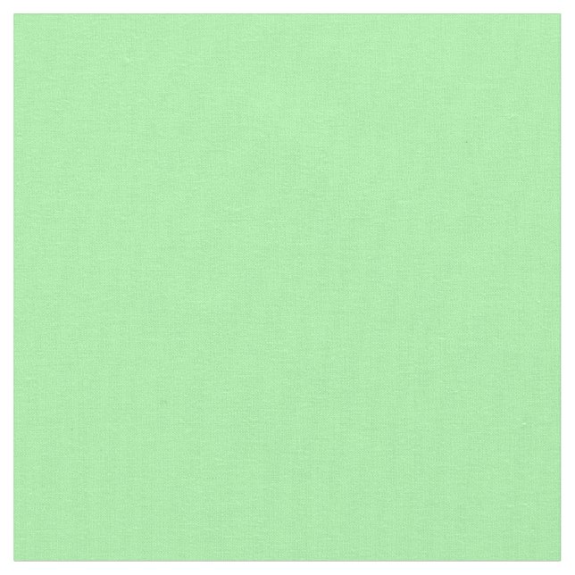 True Mint Green Fabric #98ff98 (Close Up)