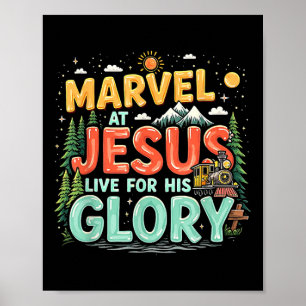 True North Christian Camp Vbs 2025 His Glory Junct Poster