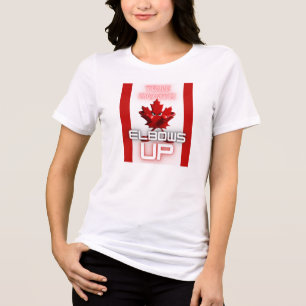 True North - Elbows Up T-shirt Tri-Blend Shirt