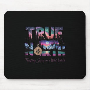 True North Trusting Jesus In A Wild World Bear Sum Mouse Mat