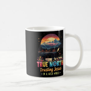 True North Trusting Jesus In A Wild World Vbs 2025 Coffee Mug