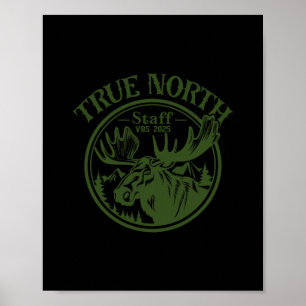 True-north Vbs 2025 Staff Christian Summer Camp Poster