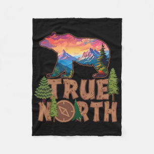 True North Vbs 2025 Trusting Jesus Wilderness Chri Fleece Blanket
