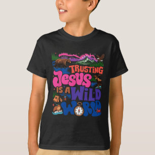 True North Vbs 2025 Trusting Jesus Wilderness Chri T-Shirt