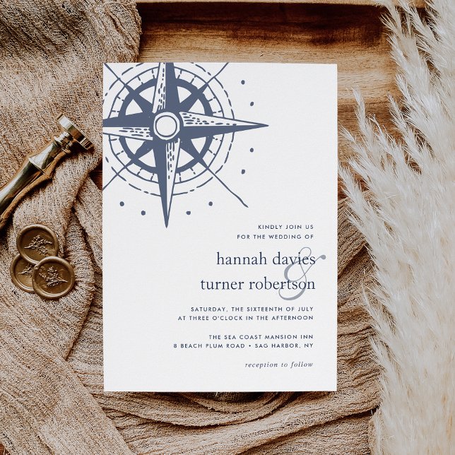 True North Wedding Invitation (Creator Uploaded)