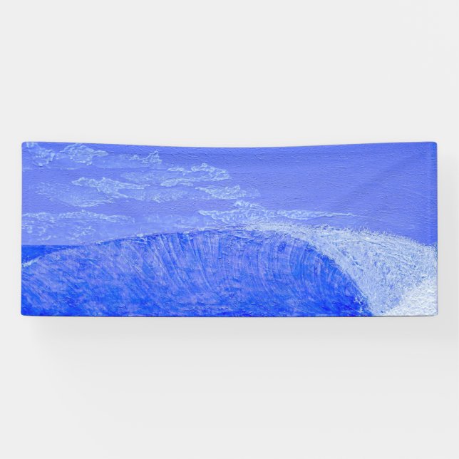 True ocean blue Banner (Horizontal)