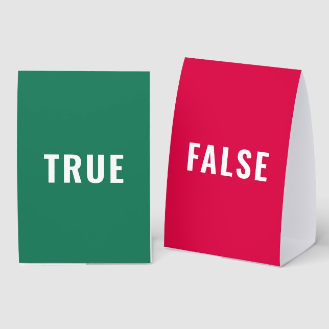 True or False? Game | Entertainment Party Games (Front/Back)
